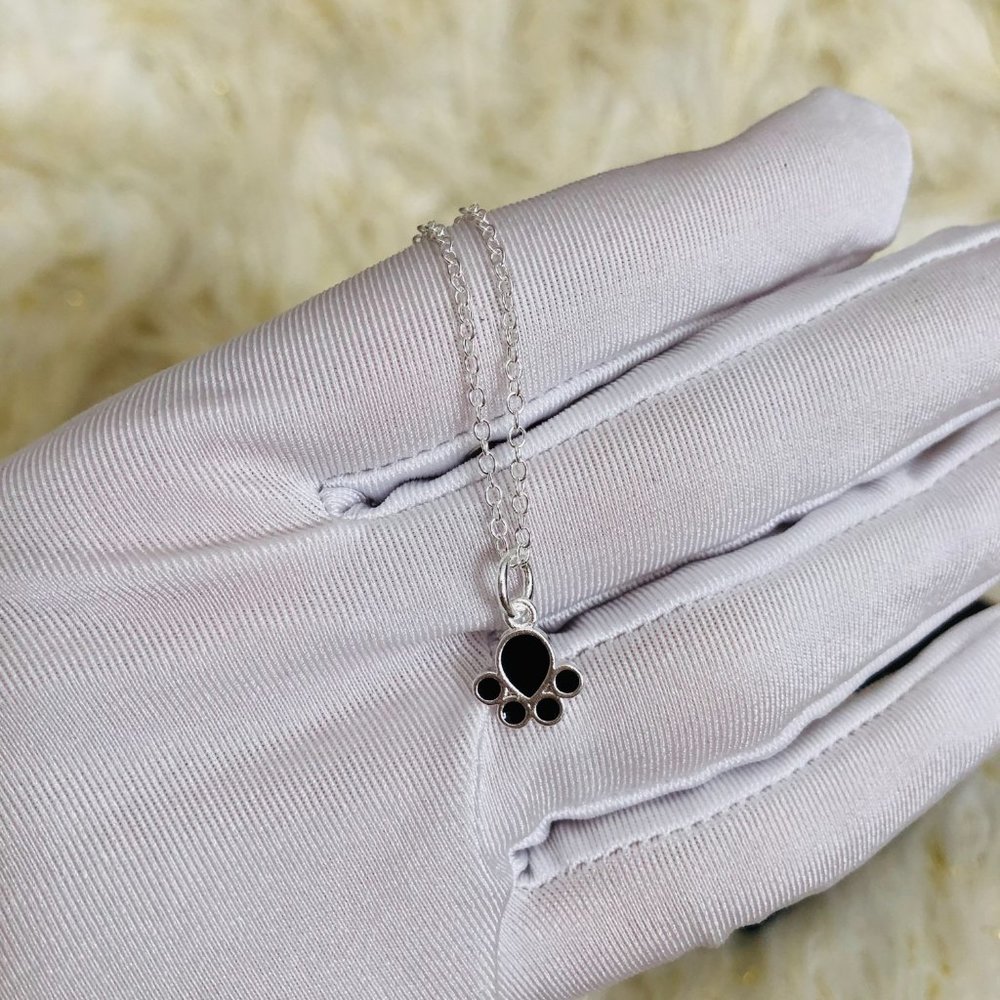 Sterling Silver Cat Claw Jewelry Set - Picture 4 of 11